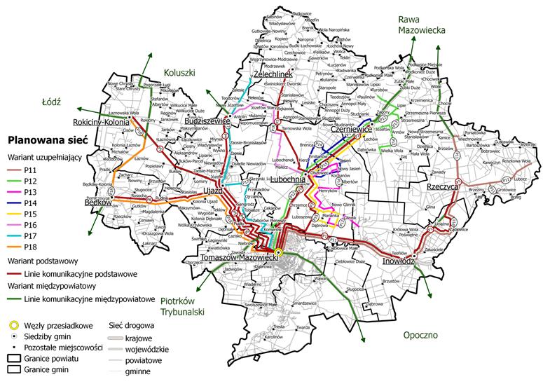 Dziennik Urzędowy Województwa Łódzkiego 36 Poz. 3985 Mapa 9.