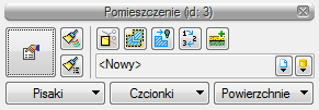 Podstawy działania programu Rys. 73 Okno właściwości przykładowego pomieszczenia Pomieszczenie zaznaczamy poprzez kliknięcie na tabeli opisu.