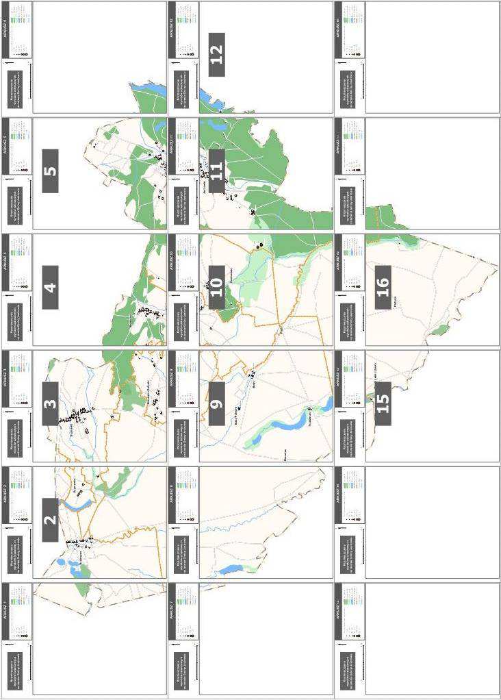 Mapa nr 2 Szczegółowa mapa rozmieszczenia wyrobów