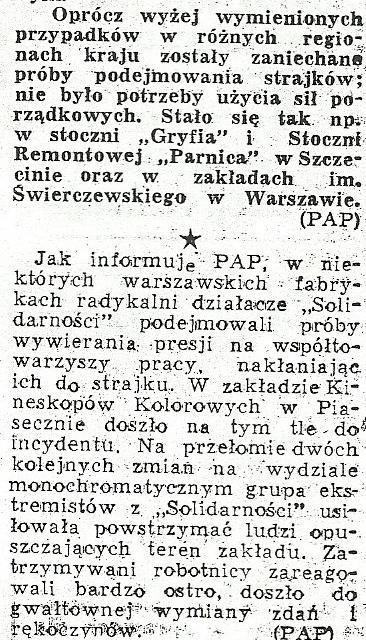 STRAJK W SGGW 14 grudnia