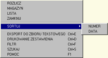 korygujący, podana zostaje informacja o stanie rozliczenia tej korekty.