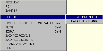 W zależności od tego, czy kwota danego rozrachunku znajduje się po stronie WINIEN czy też MA, jej wartość podświetlona zostaje odpowiednio kolorem czerwonym i granatowym.