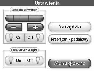 Narzędzia Naciśnięcie przycisku Tools [ Narzędzia ] spowoduje wyświetlenie ekranu narzędzi z większą ilością opcji. Poniżej podano więcej informacji.