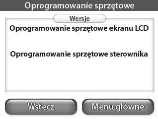 Tryb ramy Gdy wskaźnik Frame [ Rama ] jest podświetlony, główne menu na ekranie LCD wyświetli opcje ustawień uchwytów ramy i obsługi.