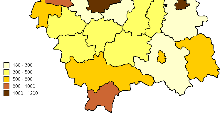 Dofinansowanie per capita stan na 13.01.2010 r.