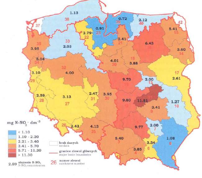 Average concentration of