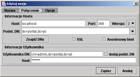 247 OpenLDAP konfiguracja Serwer (plik konfiguracyjny slapd.