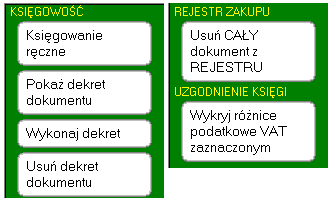 139 W zdarzeniach tych mamy opis i dwa konta, które moŝemy przypisać do zdarzenia.