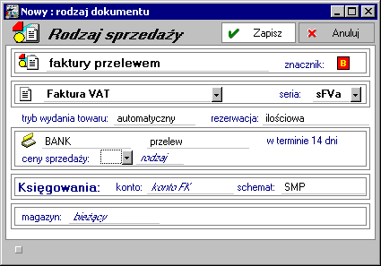 Podstawowe pojęcia i dane 3 31 Pokaż symbol u góry strony i Pokaż symbol w lewym górnym rogu usytuowanie znaku będzie zależne od wartości wprowadzonych w pola określające wysokość, szerokość i