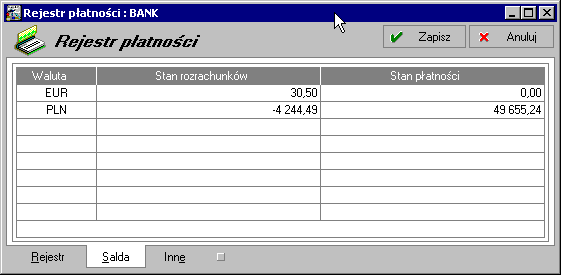 Podstawowe pojęcia i dane 3 41 Dokument wpłaty / seria Pole określające domyślny typ dokumentu wpłaty oraz serię proponowaną przez program przy rejestrowaniu wpłaty w danym rejestrze pieniężnym.