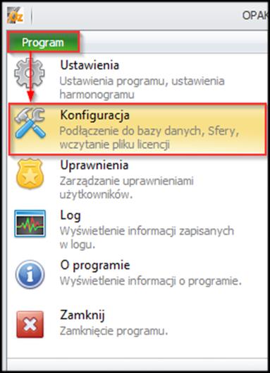 4 Instalacja pliku licencji Aby uruchomić program Opakowania zwrotne w pełnej wersji należy, po jego uruchomieniu kolejno wybrać zakładkę Program Konfiguracja Licencja Wczytaj plik licencji.