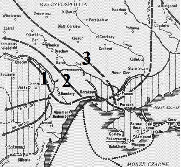 Tekst i mapa do zadania 3. Te najazdy powodowały wielkie spustoszenie, a do [niewoli] trafiało nawet 5 tys. ludzi. (.