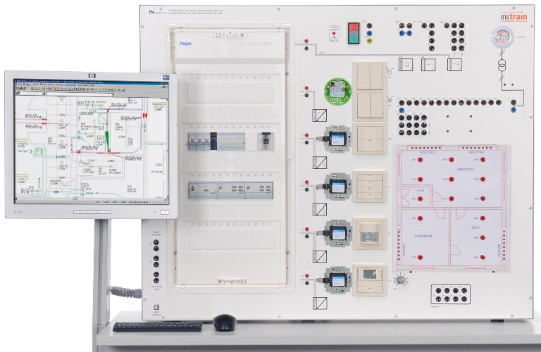 EGT 4 Technika magistrali, KNX/EIB EGT 4 Technika magistrali, KNX/EIB Trenażer systemów budynkowych "Systemy magistralne KNX/EIB" to multimedialny projekt dydaktyczny na tematy: Projektowanie,