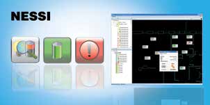produkt product product Interfejs NESSI - oprogramowanie do konfiguracji i nadzoru urządzeń oświetlenia awaryjnego wchodzących w skład systemu CTI2.