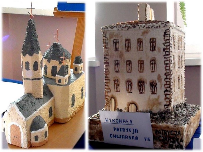 W styczniu w naszej szkole odbyły się konkursy pod hasłem "Piotrków Trybunalski - moje miasto" dla klas IV-tych na najciekawszy album, V-tych na najładniejszy album i VI-tych na najładniejszy model