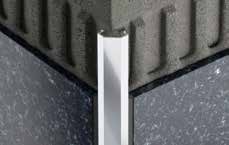 Narożniki ścienne i wykończenia Schlüter -DIADEC Schlüter -DIADEC jest wysokiej jakości profilem wykończeniowym z anodowanego aluminium do zewnętrznych narożników ścian i zakończeń do okładzin z