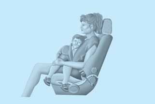 BEZPIECZEŃSTWO ciąża się rozwija, kobieta prowadząca samochód powinna regulować siedzenie i kierownicę w taki sposób, aby mieć pełną kontrolę nad pojazdem (pedały i kierownica powinny być łatwo
