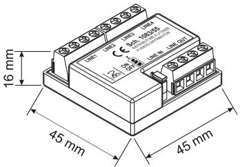 ZASILACZ SYSTEMOWY 1083/20A ZASILACZ SYSTEMOWY 1083/20A 6. ZASILACZ SYSTEMOWY 1083/20A 7. DYSTRYBUTOR CZTEROWYJŚCIOWY 1083/55 Zasilacz systemowy nr ref. Ref.