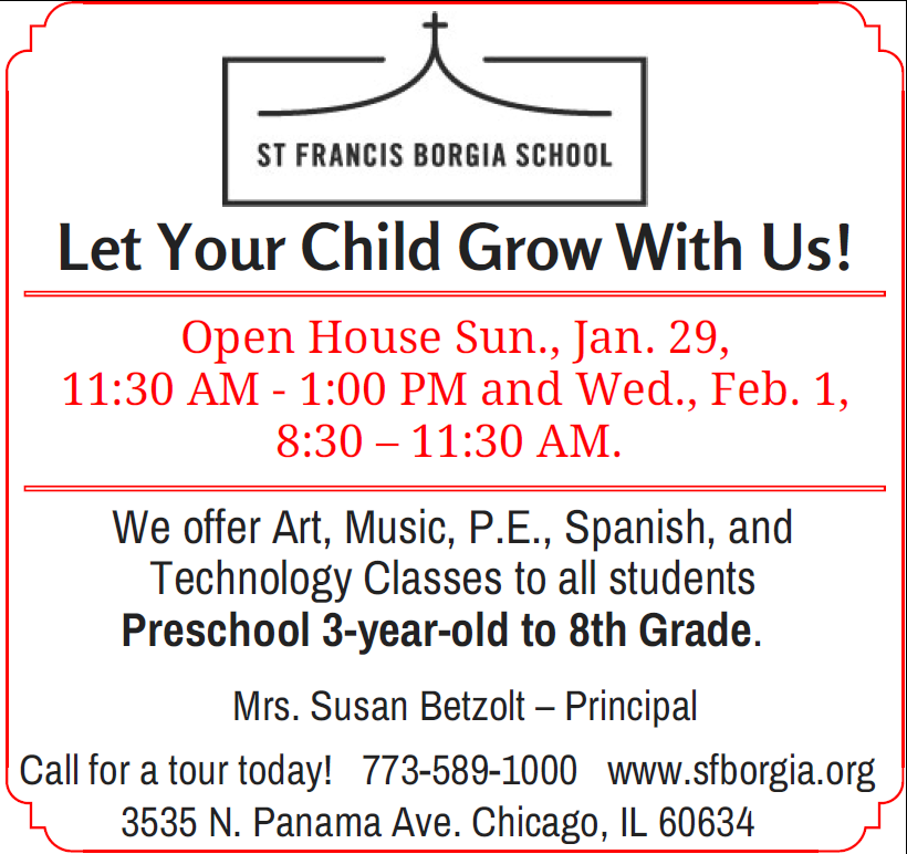 We invite all of you to our school s open house. Rev.