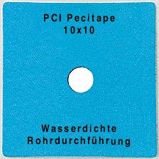 Kompletny system usz czel niający PCI Lastogum do uszczelnień podpłytkowych w łazienkach i prywatnych natryskach jest pewnym i skutecznym rozwiązaniem gwarantującym długotrwałą ochronę przed wilgocią.