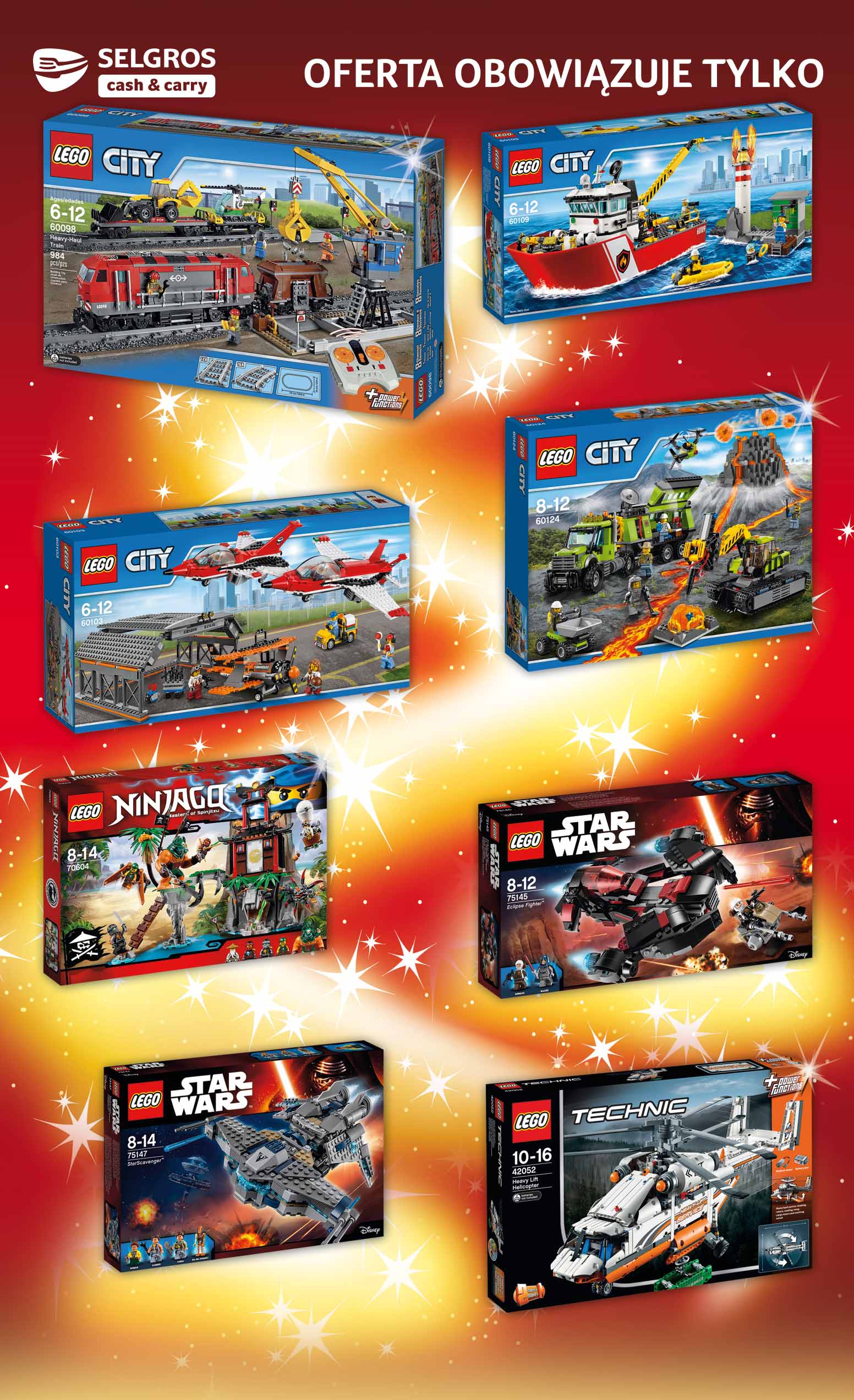 179 00 TV KLOCKI LEGO CITY ŁÓDŹ STRAŻACKA z VAT 220.17 60109 45691656 KLOCKI LEGO CITY POCIĄG TOWAROWY 60098 38027199 449 00 z VAT 552.27 209 00 TV z VAT 257.