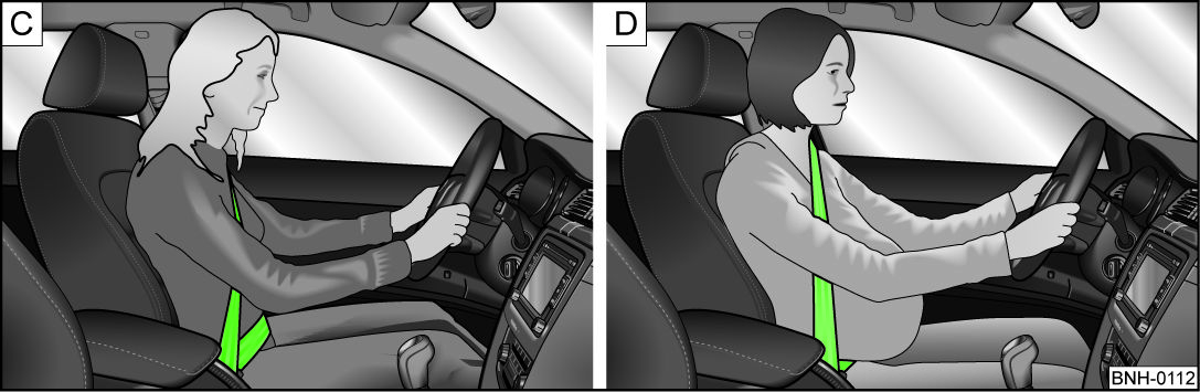 Pasy bezpieczeństwa są ważne także dla pasażerów siedzących z tyłu, ponieważ podczas wypadku mogą oni zostać wyrzuceni do przodu.