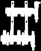36 37 4.3 Regulacja temperatury w pomieszczeniu System FH 5. Rozdzielacze System FH podobnie jak CF2 + przeznaczony jest do indywidualnej regulacji temperatury w układach ogrzewania podłogowego.