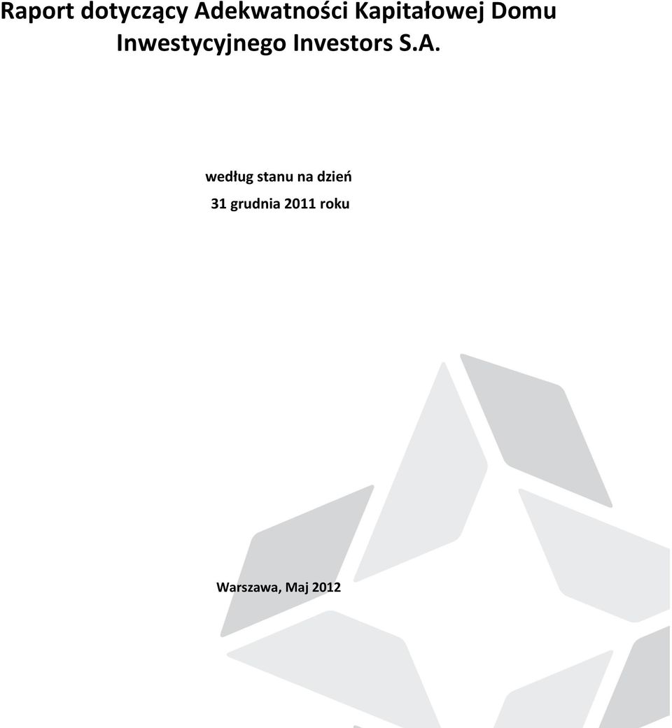 Investors S.A.