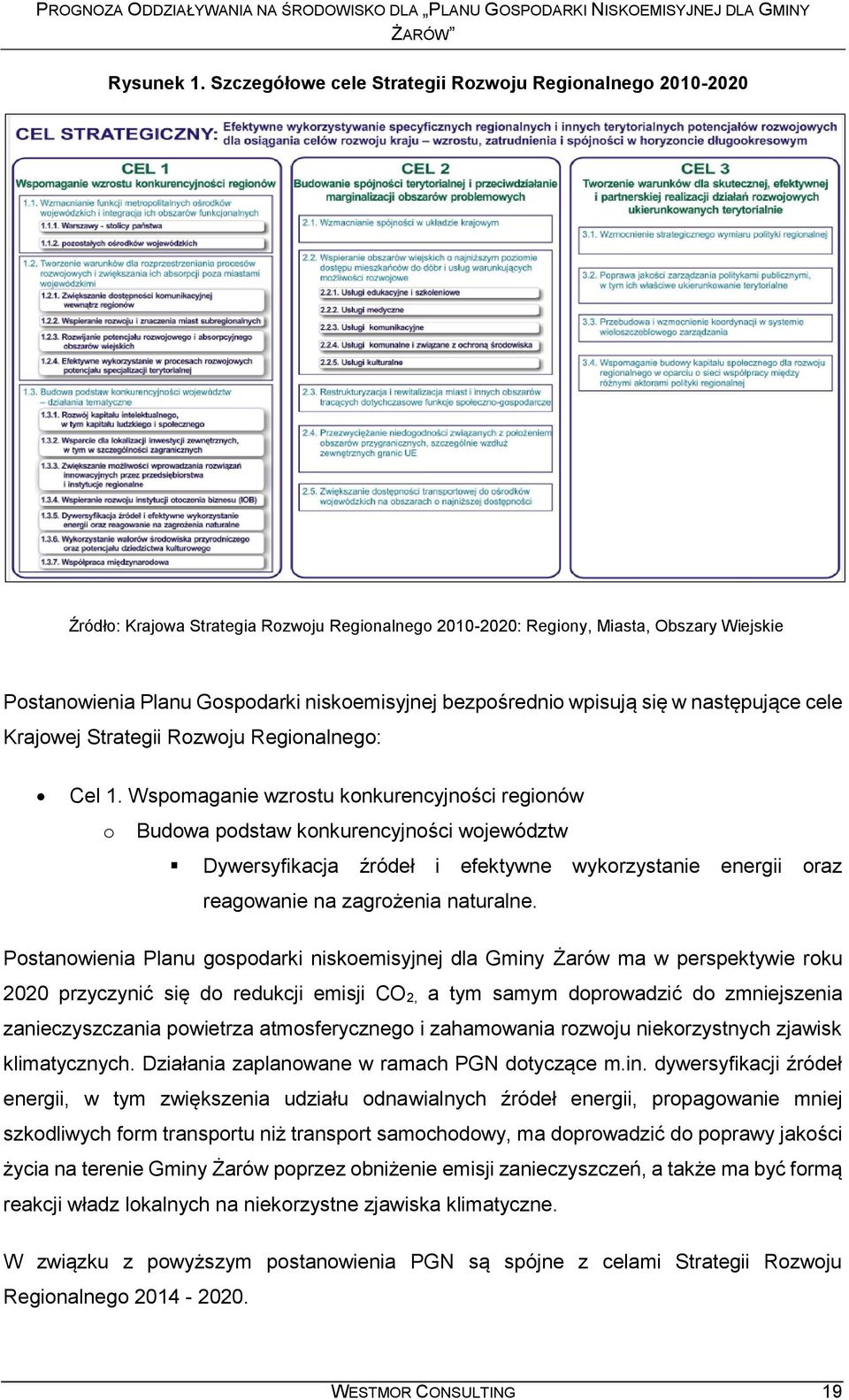 bezpośrednio wpisują się w następujące cele Krajowej Strategii Rozwoju Regionalnego: Cel 1.