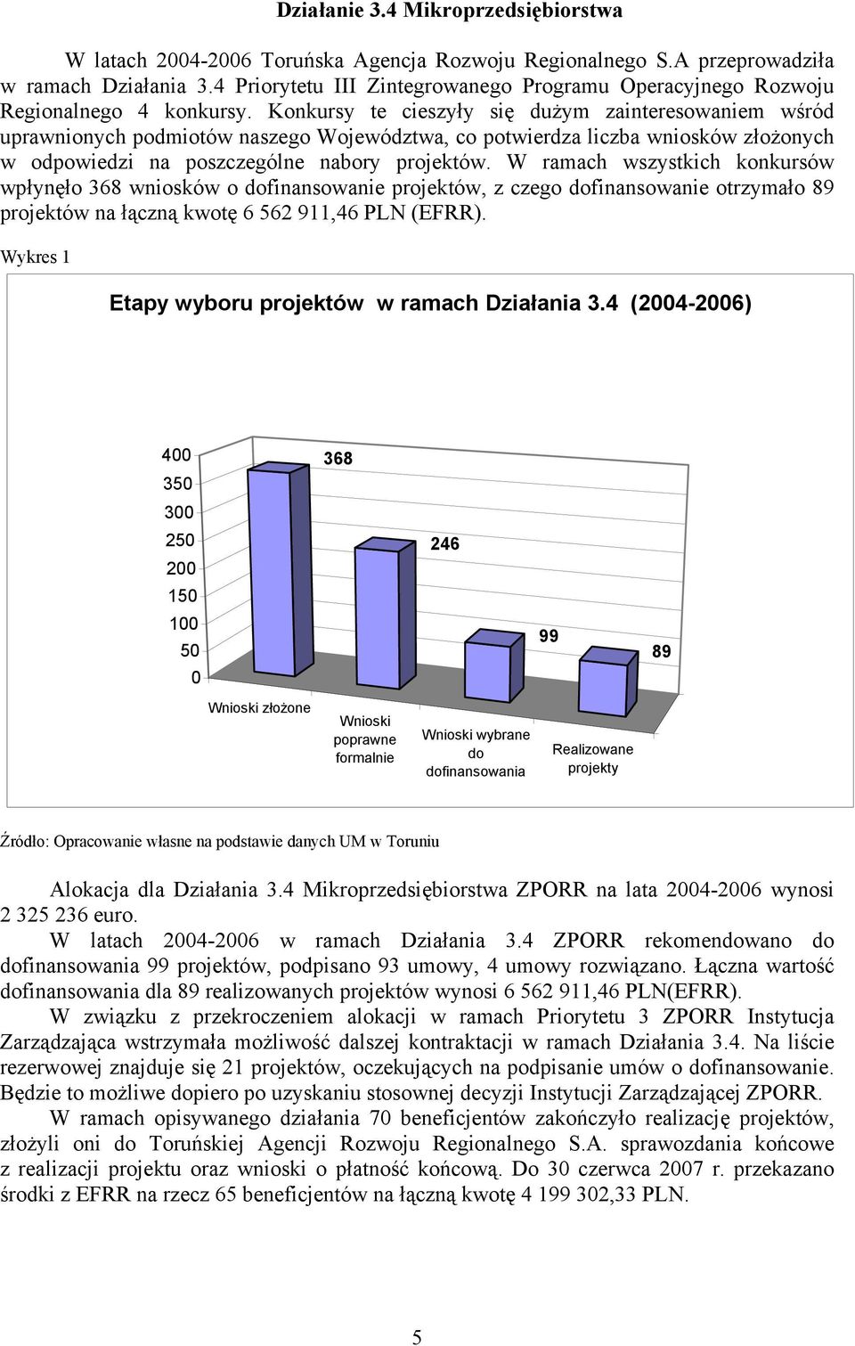 Konkursy te cieszyły się dużym zainteresowaniem wśród uprawnionych podmiotów naszego Województwa, co potwierdza liczba wniosków złożonych w odpowiedzi na poszczególne nabory projektów.