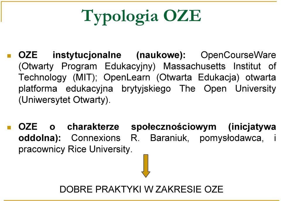 edukacyjna brytyjskiego The Open University (Uniwersytet Otwarty).