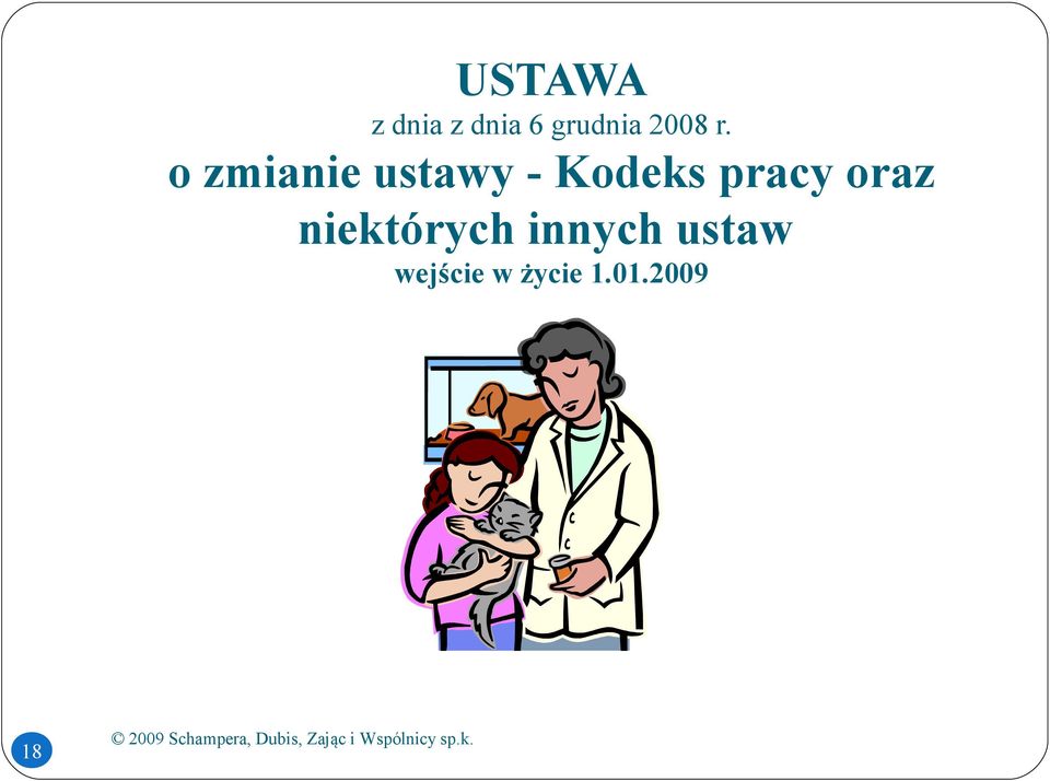 o zmianie ustawy - Kodeks pracy