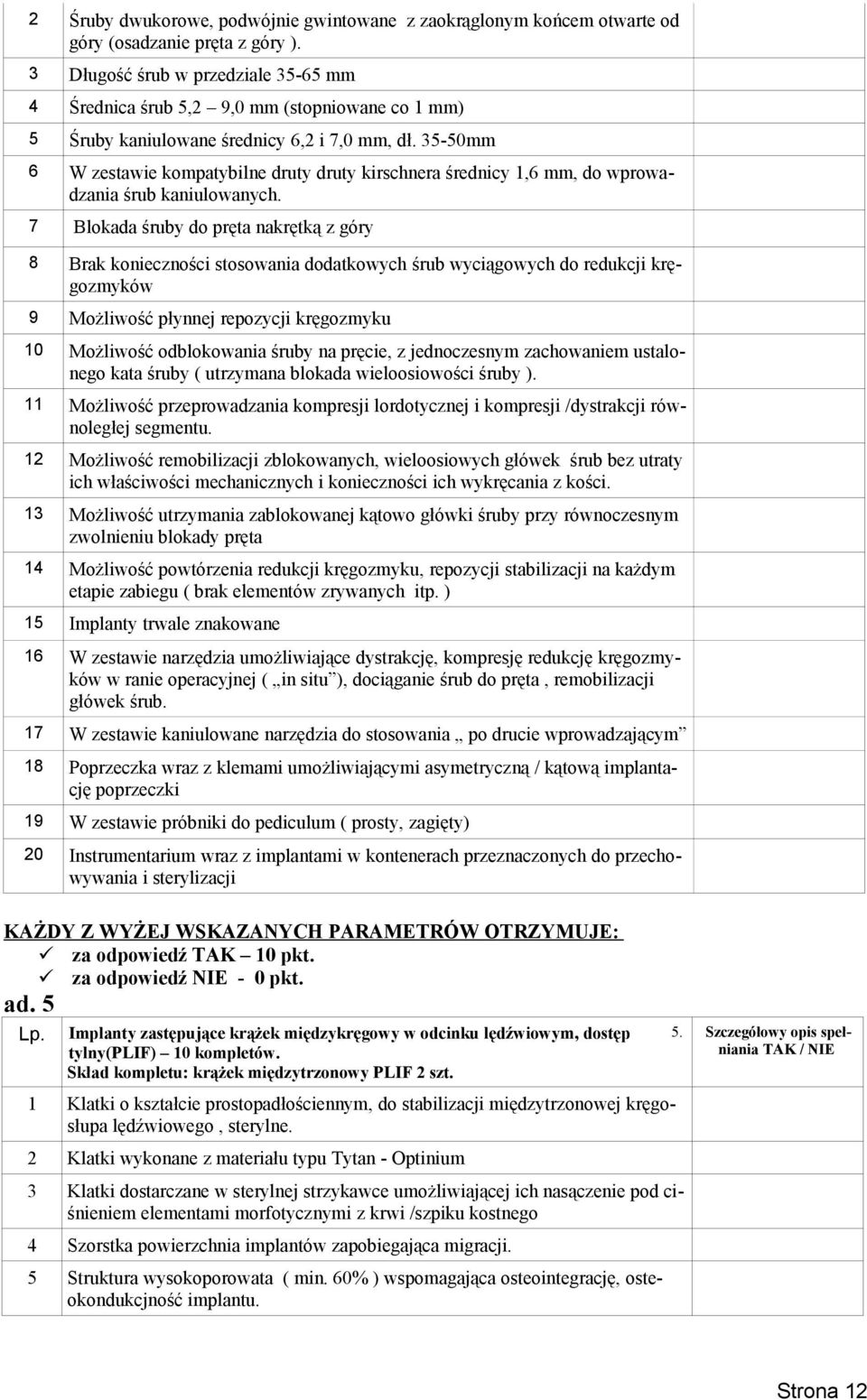 35-50mm 6 W zestawie kompatybilne druty druty kirschnera średnicy 1,6 mm, do wprowadzania śrub kaniulowanych.