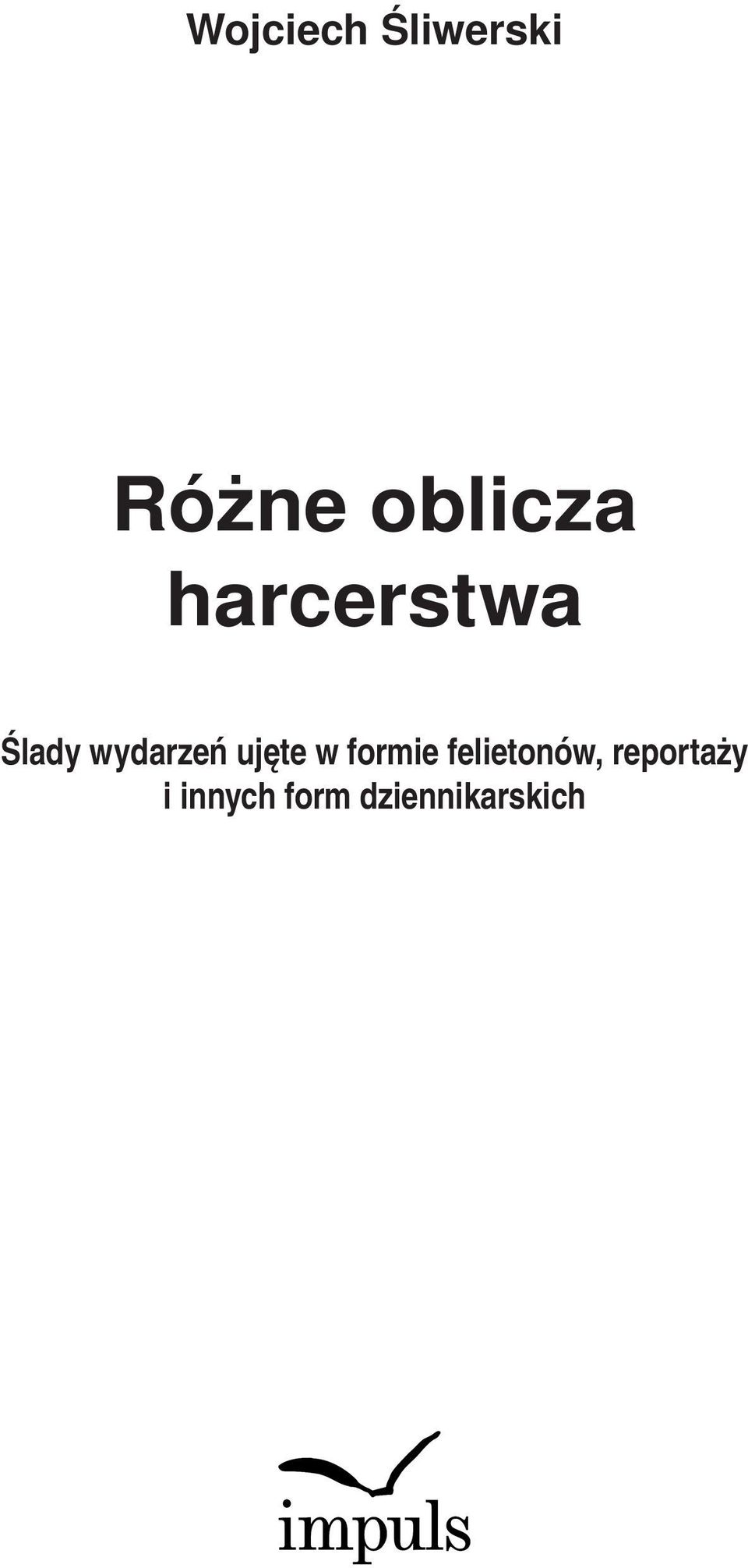 wydarzeń ujęte w formie