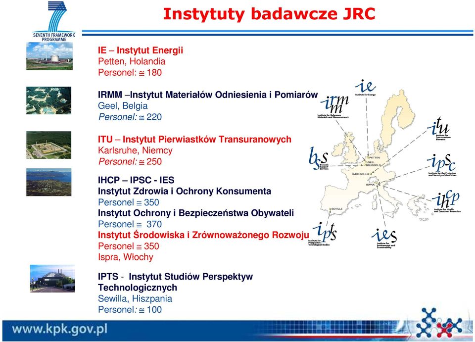 Zdrowia i Ochrony Konsumenta Personel 350 Instytut Ochrony i Bezpieczeństwa Obywateli Personel 370 Instytut Środowiska i