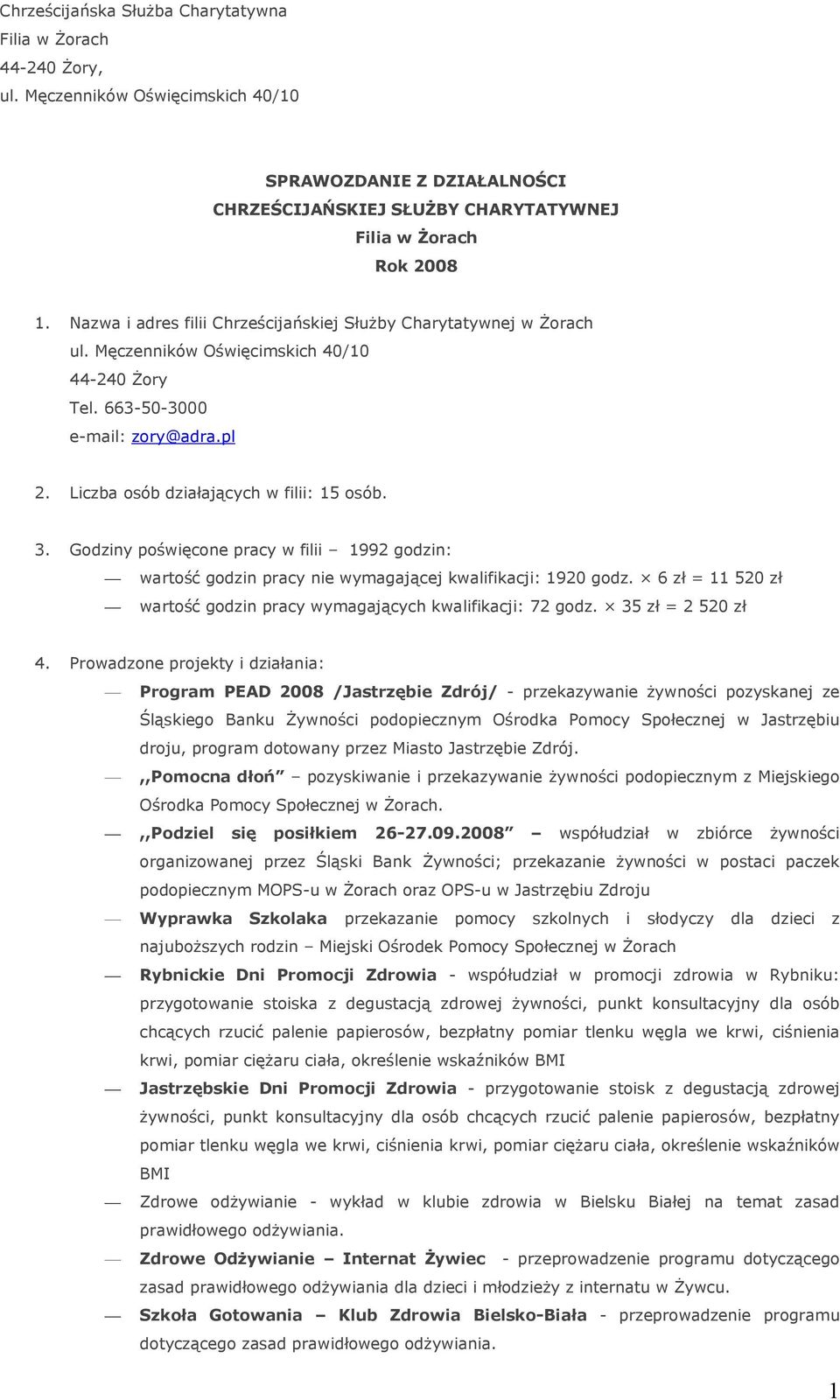 . Godziny poświęcone pracy w filii 99 godzin: wartość godzin pracy nie wymagającej kwalifikacji: 90 godz. 6 zł = 50 zł wartość godzin pracy wymagających kwalifikacji: 7 godz. 5 zł = 50 zł.