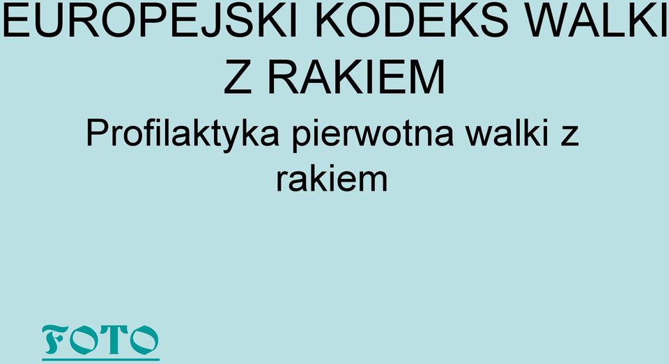 Profilaktyka