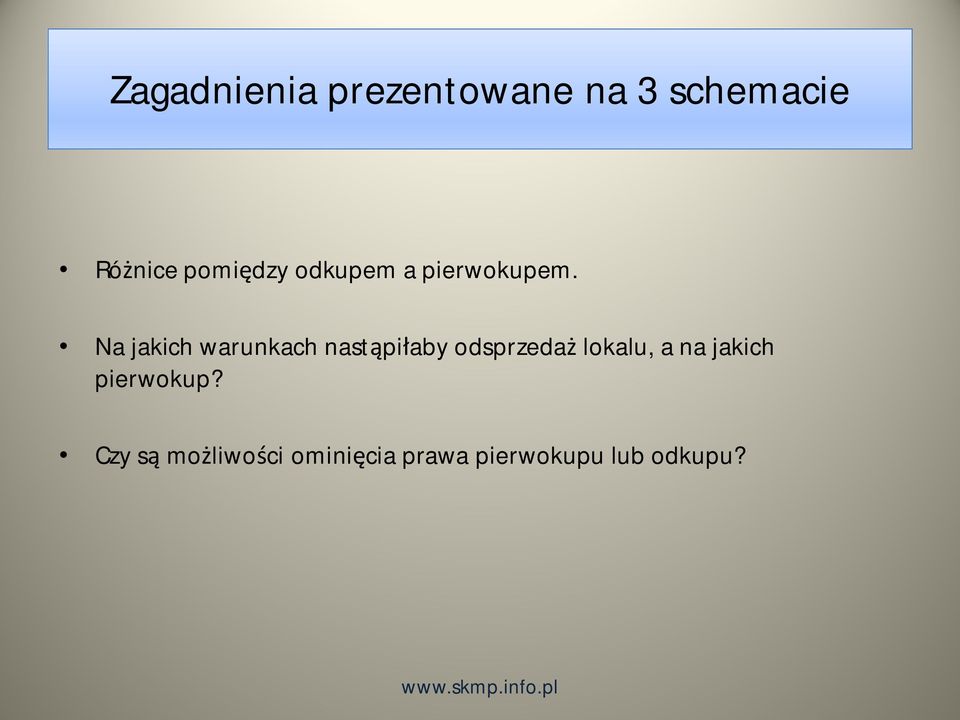 Na jakich warunkach nast pi aby odsprzeda lokalu, a