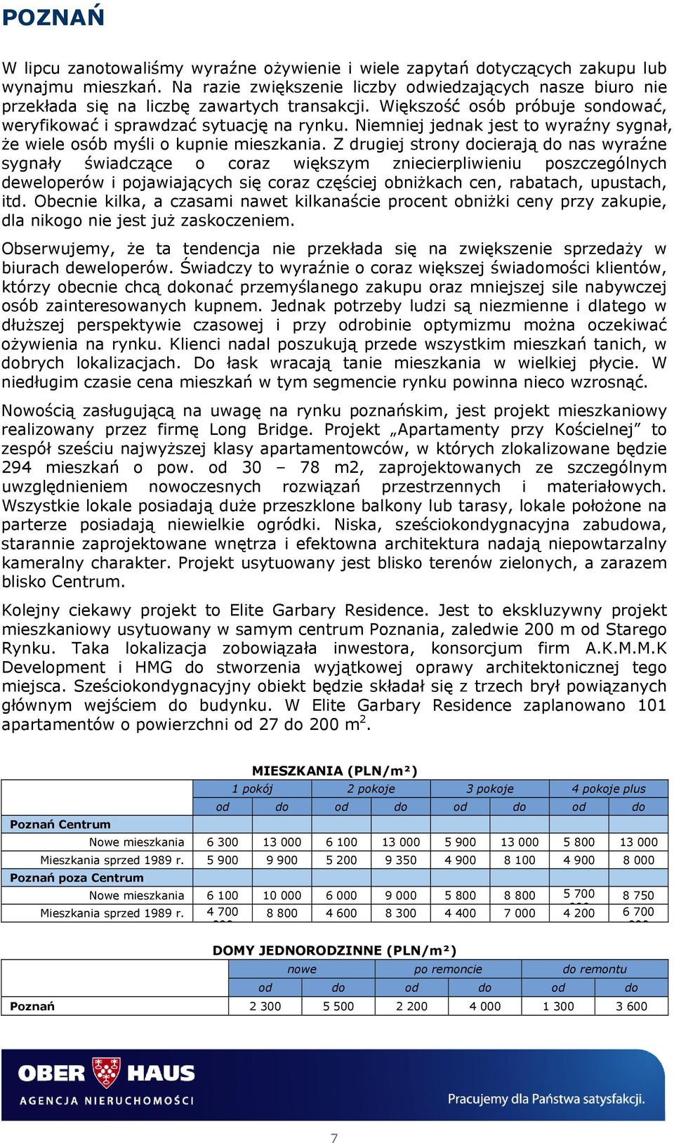 Niemniej jednak jest to wyraźny sygnał, że wiele osób myśli o kupnie mieszkania.