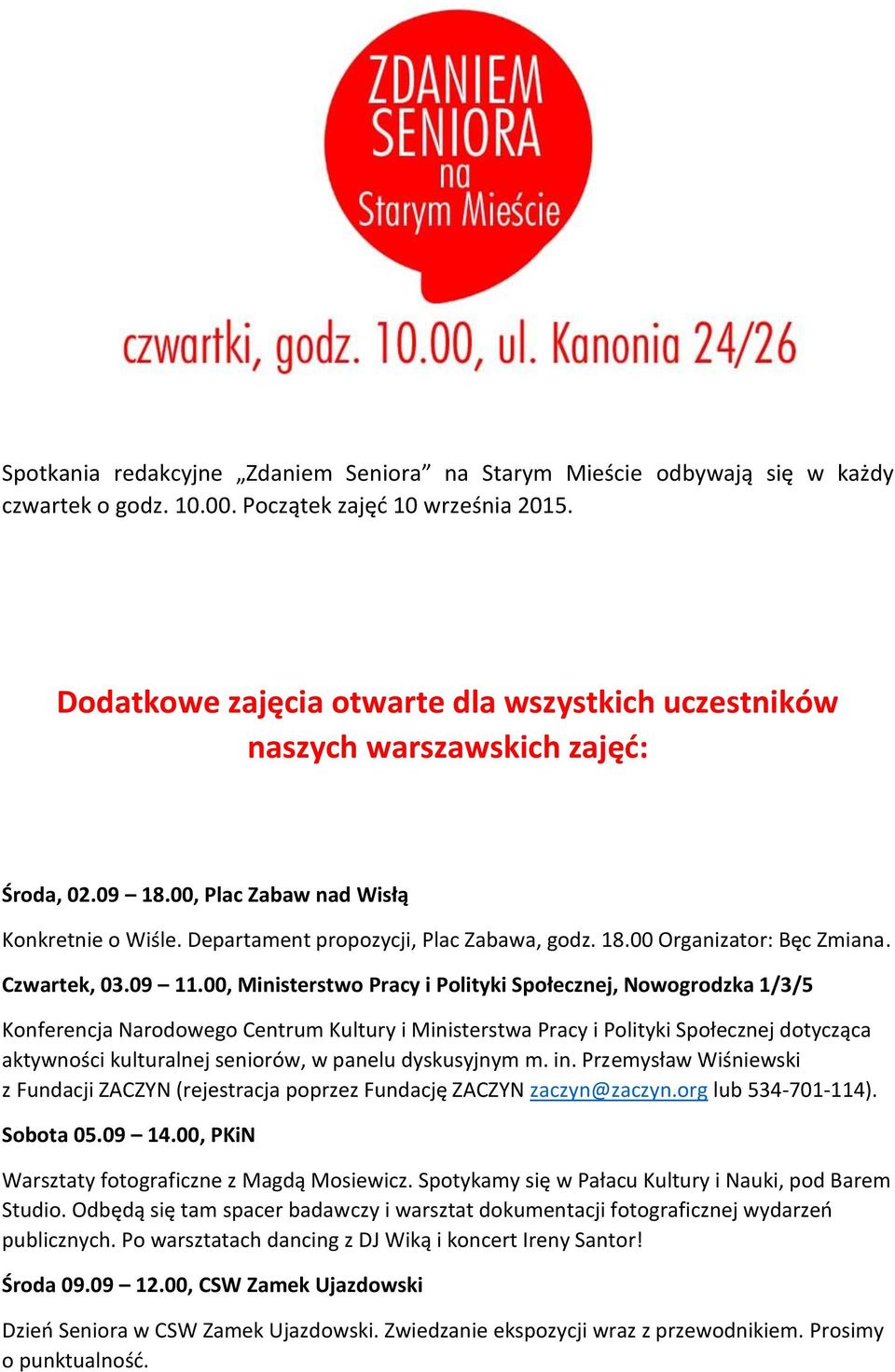 Czwartek, 03.09 11.