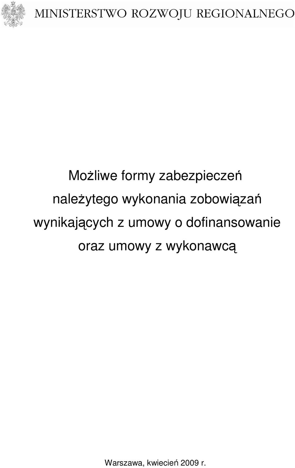 wynikających z umowy o