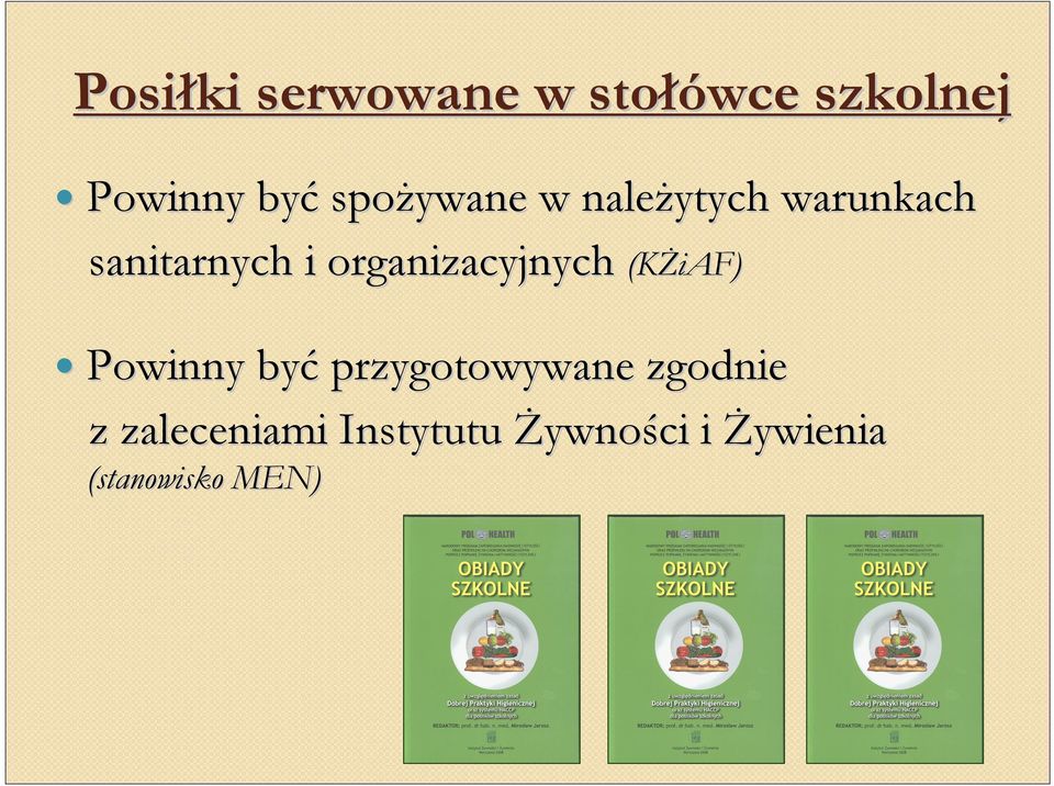 organizacyjnych (KŻiAF) Powinny być przygotowywane