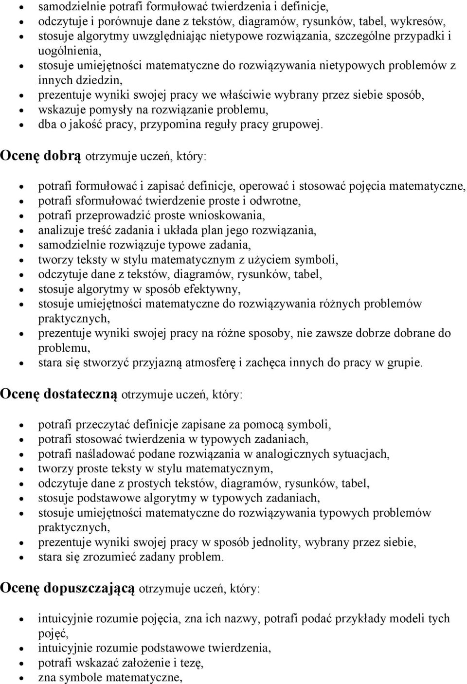 pomysły na rozwiązanie problemu, dba o jakość pracy, przypomina reguły pracy grupowej.