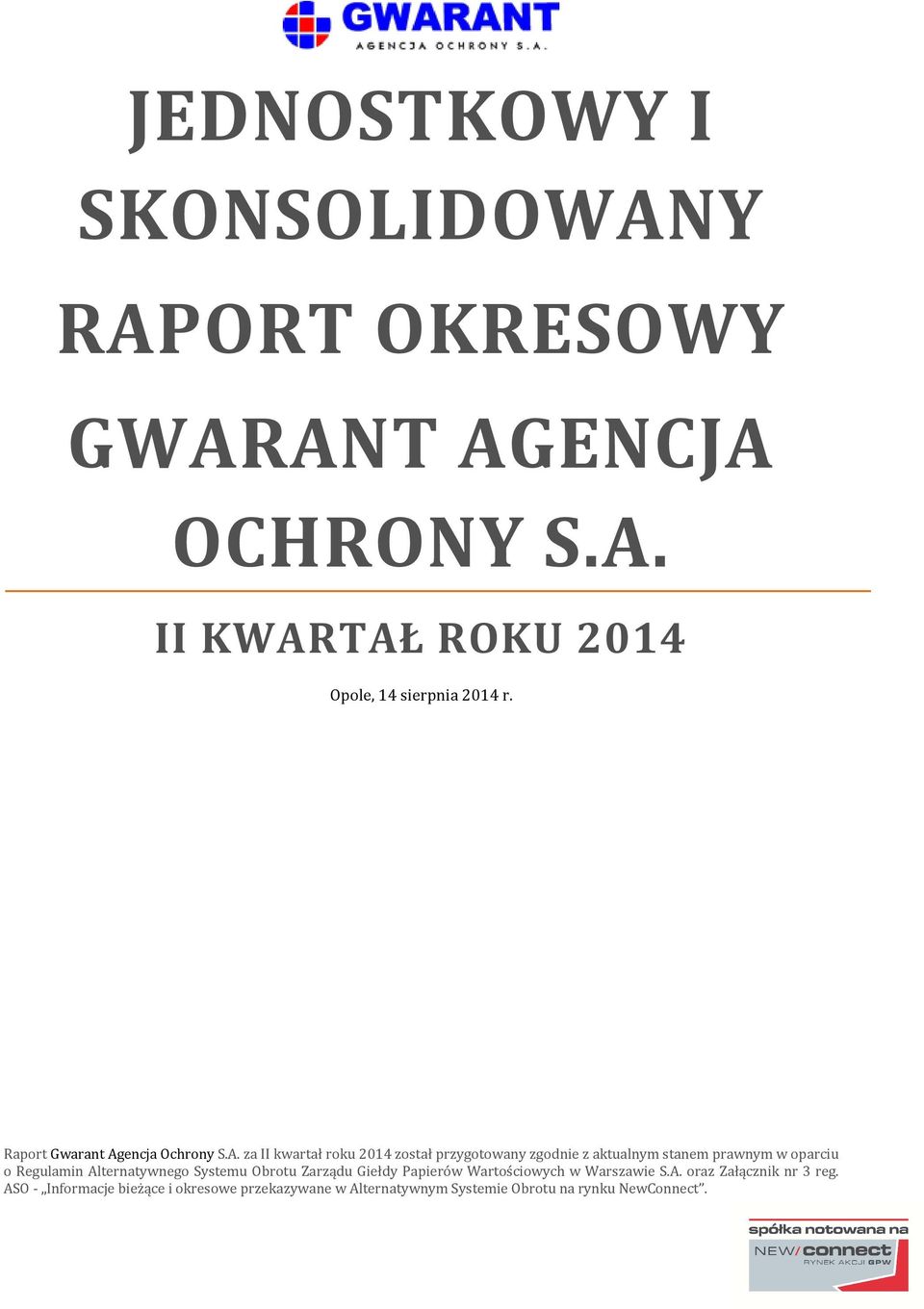 encja Ochrony S.A.