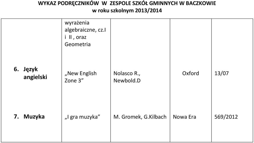 Język angielski New English Zone 3