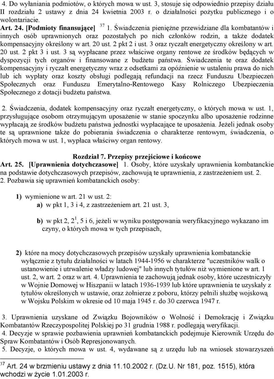 20 ust. 2 pkt 2 i ust. 3 oraz ryczałt energetyczny określony w art. 20 ust. 2 pkt 3 i ust.