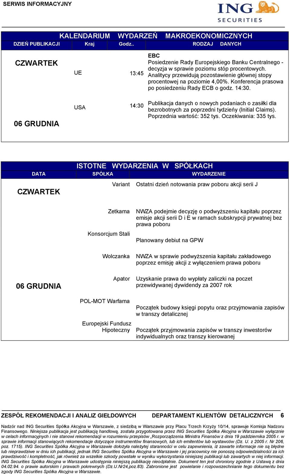 Analitycy przewidują pozostawienie głównej stopy procentowej na poziomie 4,00%. Konferencja prasowa po posiedzeniu Rady ECB o godz. 14:30.