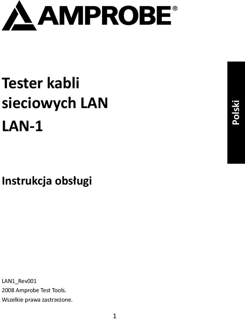 LAN1_Rev001 2008 Amprobe Test