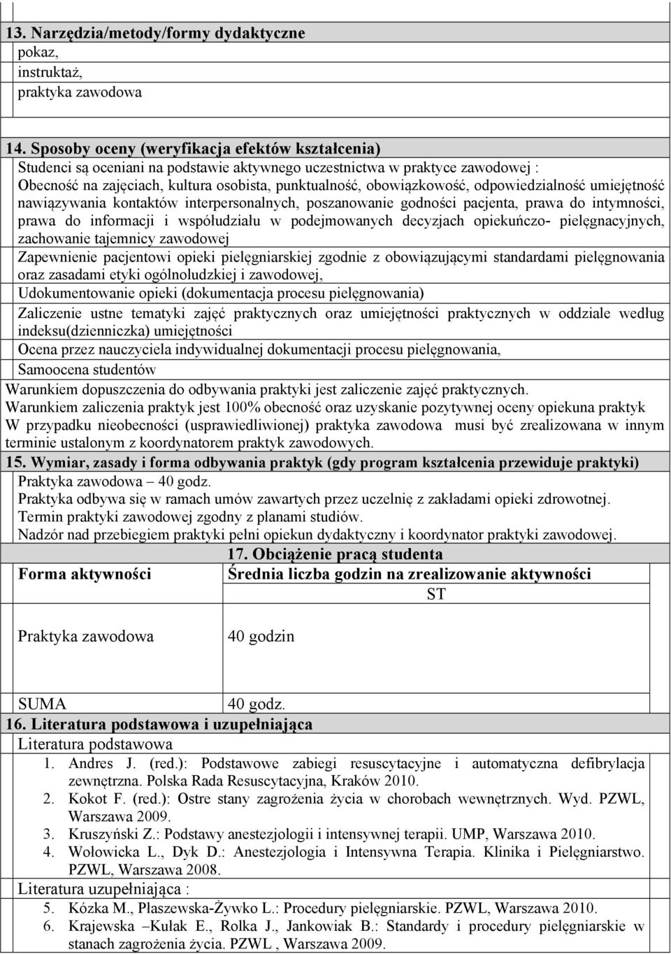 odpowiedzialność umiejętność nawiązywania kontaktów interpersonalnych, poszanowanie godności pacjenta, prawa do intymności, prawa do informacji i współudziału w podejmowanych decyzjach opiekuńczo-