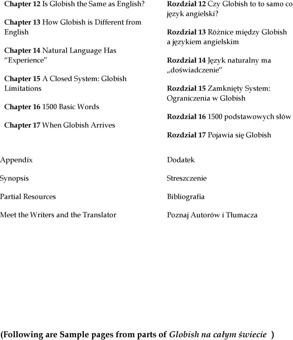 When Globish Arrives Rozdział 12 Czy Globish to to samo co język angielski?